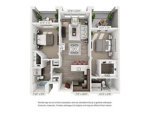 Floor plan Olympus