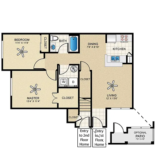 Floor plan B1