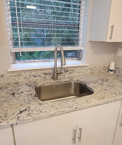 Kitchen sink and window over sink!