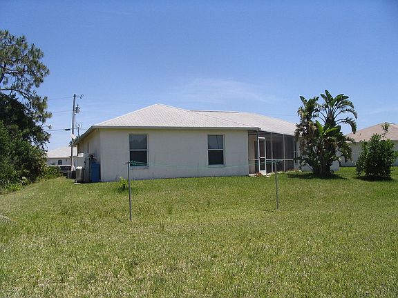 Rear of house
