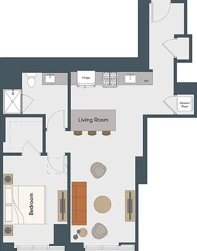 Floor plan A110