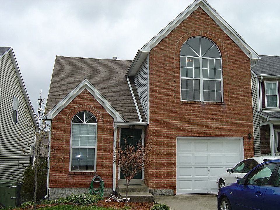 Brick exterior in front