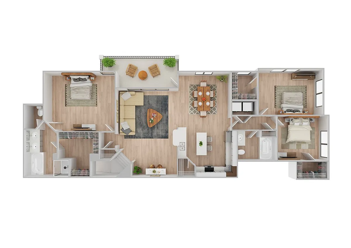 Floor plan Lescala | Renovated