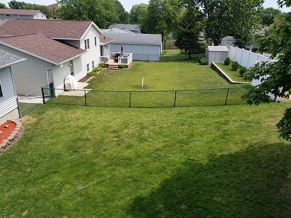 Good size yard! 