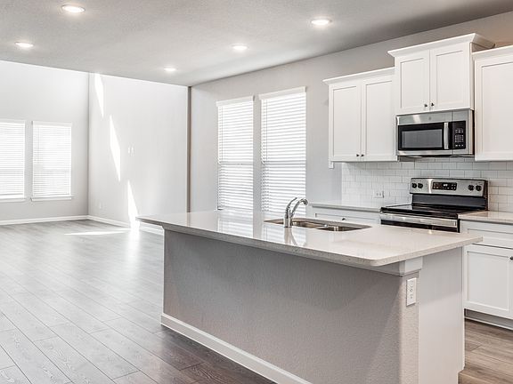 Open, airy floorplan