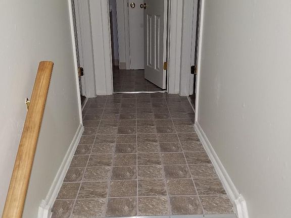 hallway, new tiles