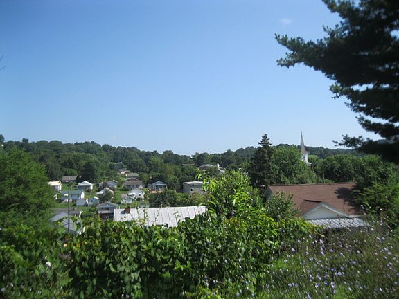 City views from front yard