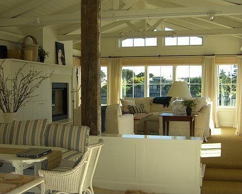 Open Floor Plan with windows to both Bolinas and Stinson lagoons