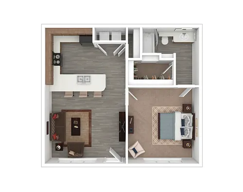 Floor plan 1X1