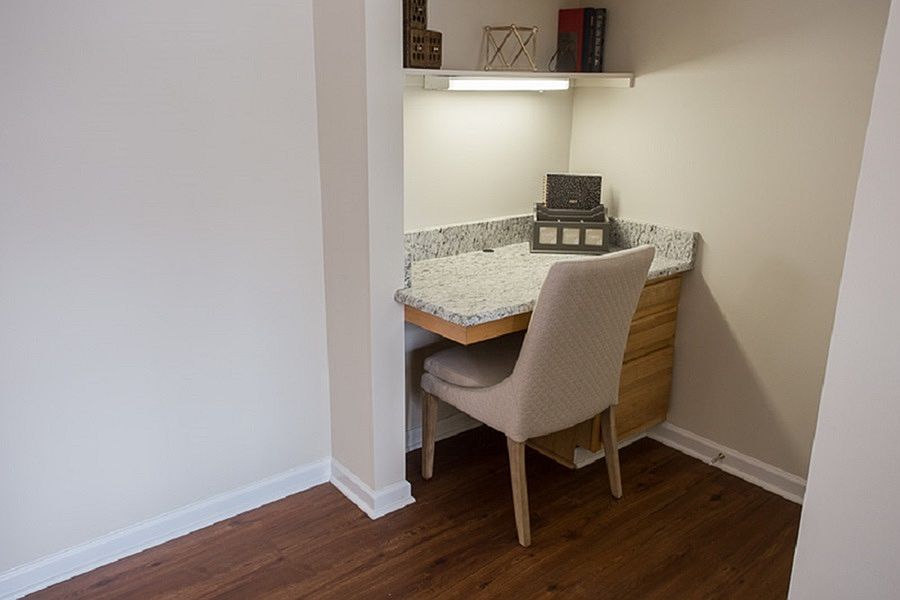 Built-In Computer Desk