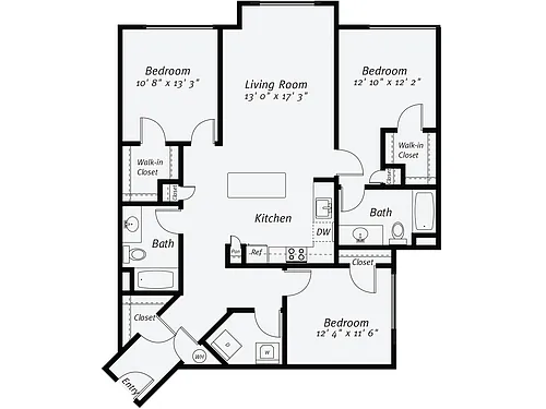 Floor plan C1