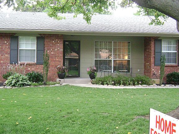 large covered front porch