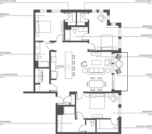 Floor plan C3