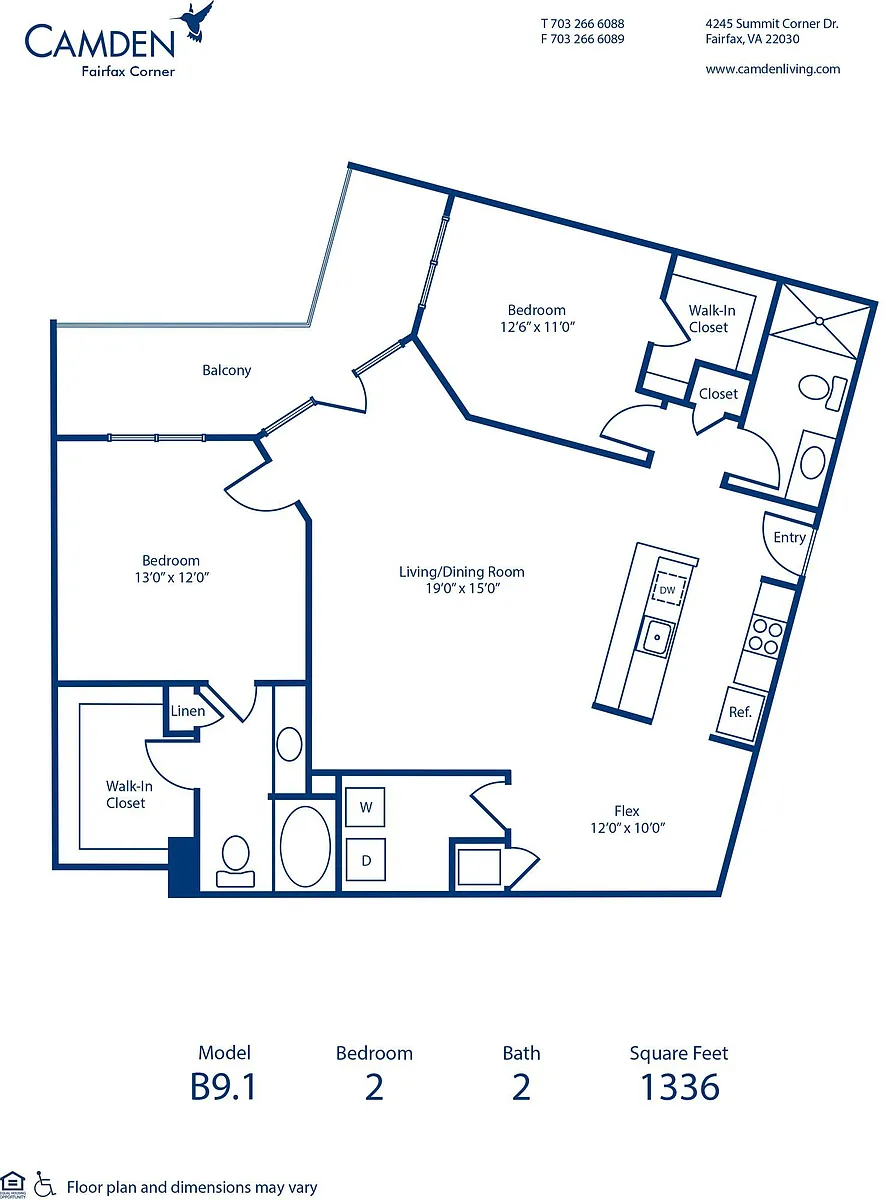 Floor plan B91