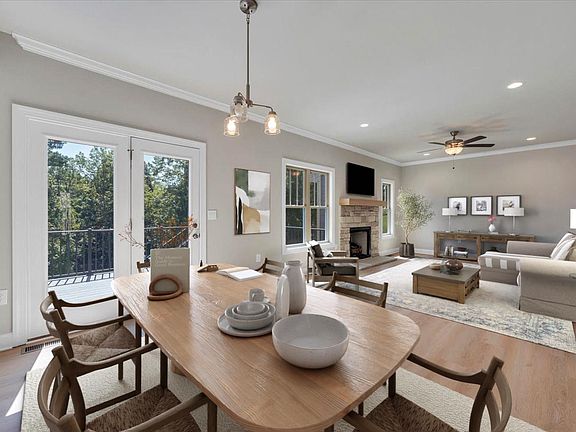 Living Room Staged