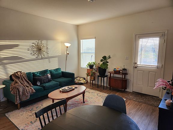 Open Living and Dining Space with Plenty of Natural Light
