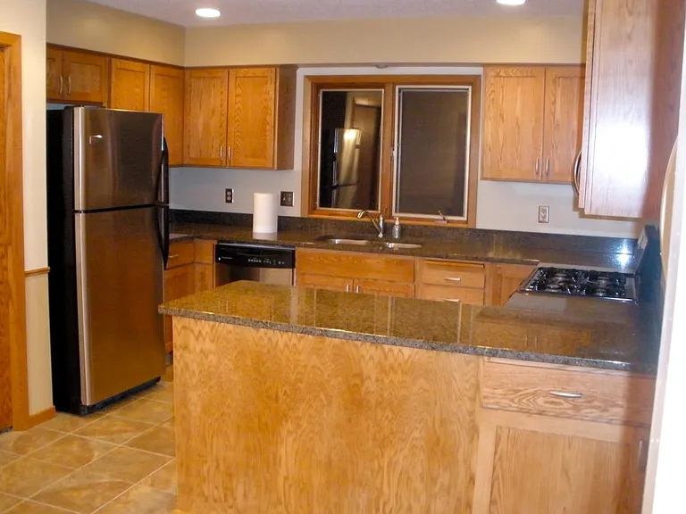 stainless steel kitchen