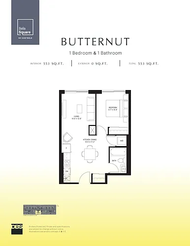 Floor plan BUTTERNUT