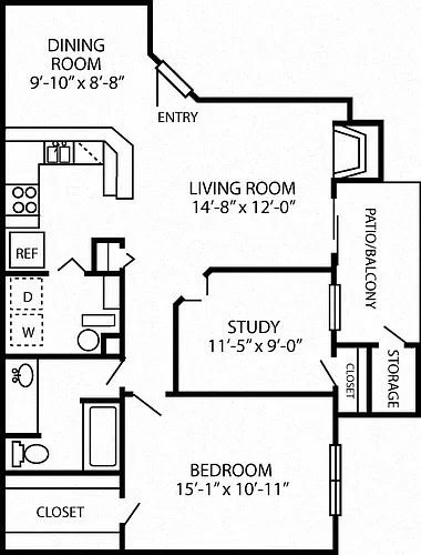 Floor plan 2A Renovation 2