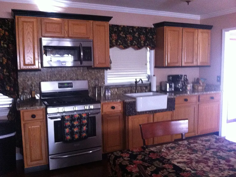 Opposite of dining area