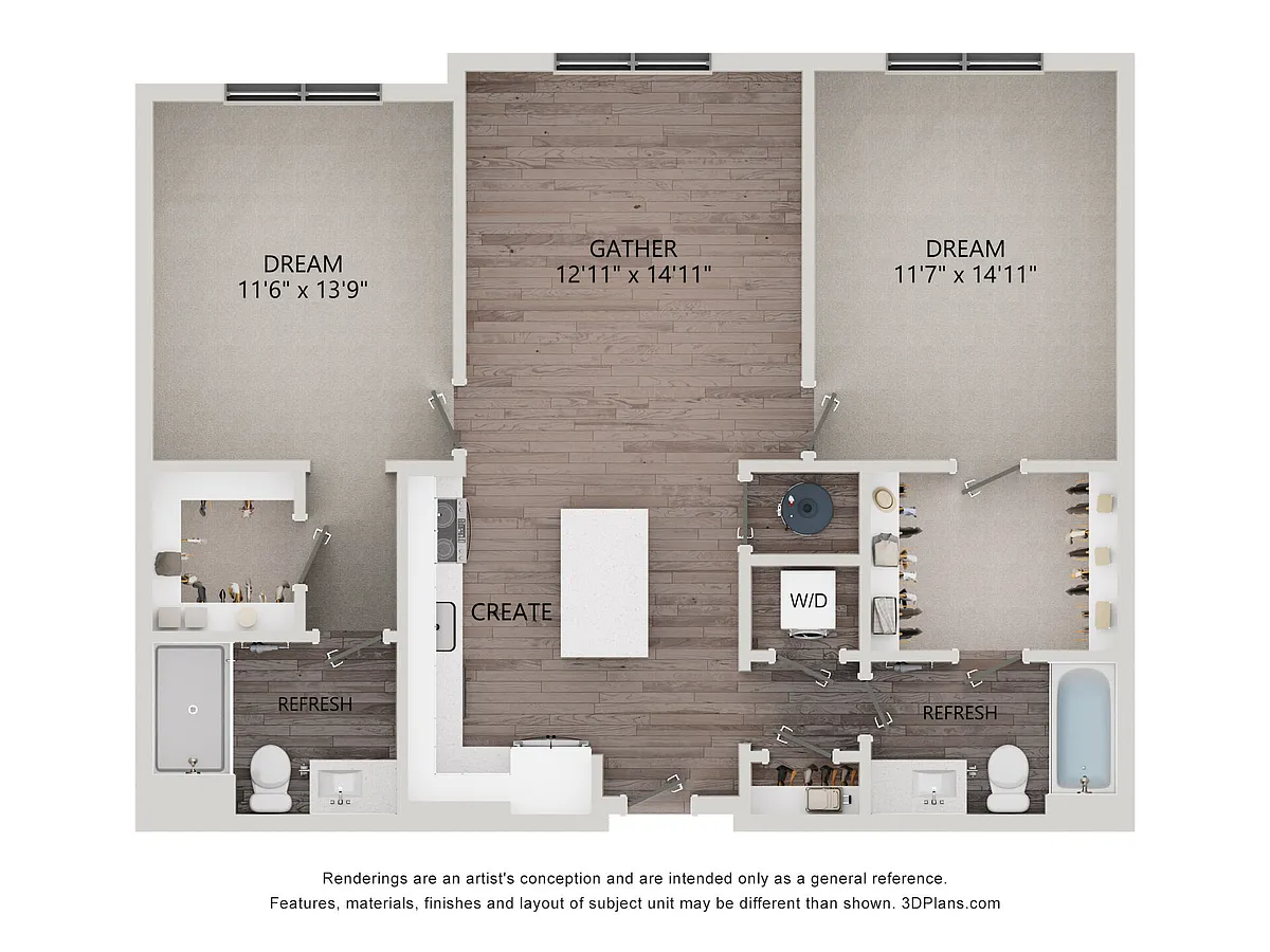 Floor plan F021