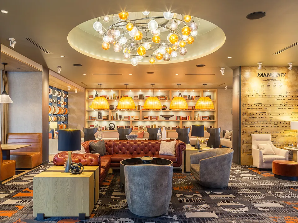 The Club Room at Two Light Luxury Apartments