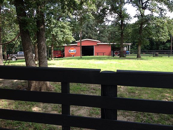 Barn View from Backyard