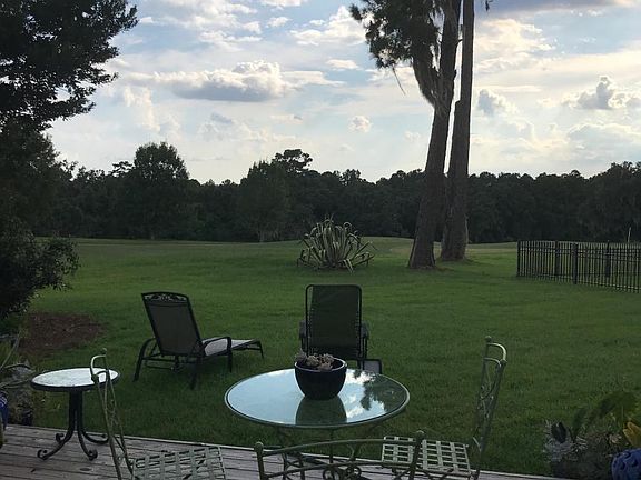 Backyard view