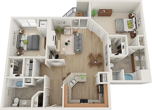 Floor plan Bingham