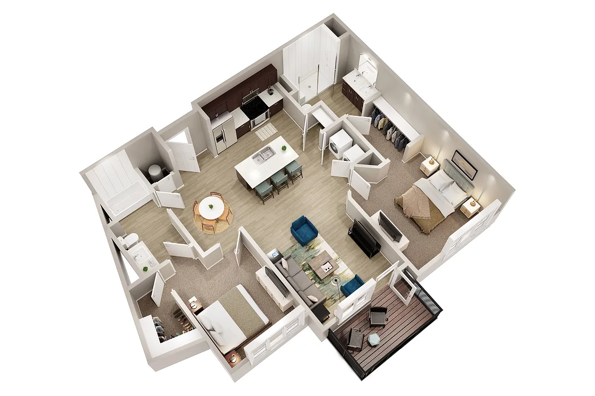 Floor plan B1