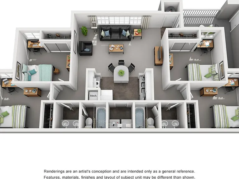 4X2 with Stainless Steel Appliances 4X2 with Stainless Steel Appliances