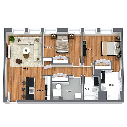 Floor plan Willow