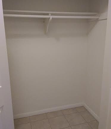 Large double hall closet