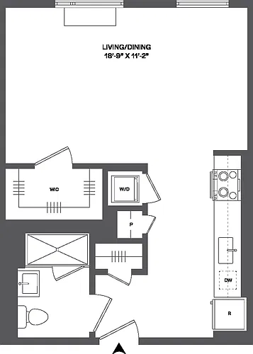 Floor plan Studio-SB-2.3