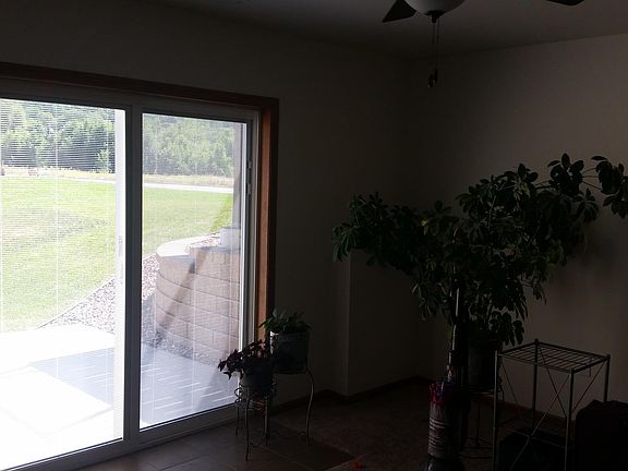Family room with sliding doors to patio 