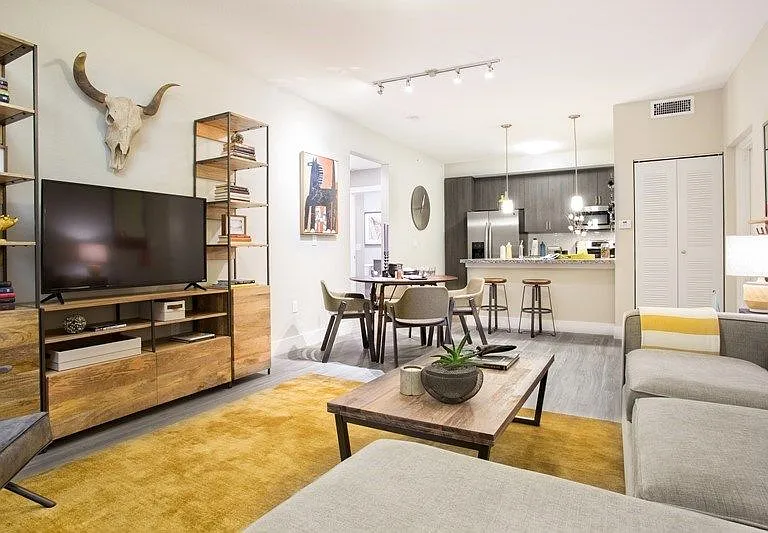 One Bedroom Living Room Model