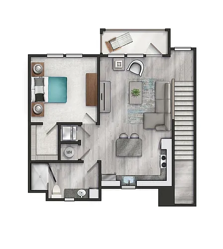 Floor plan Calhoun