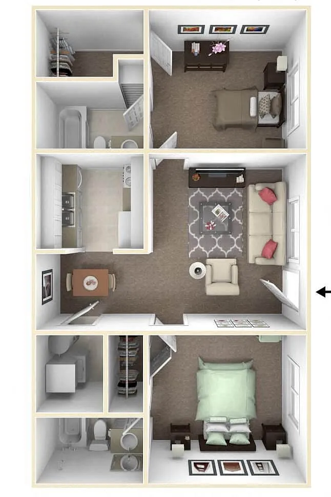 Floor plan Williamsburg