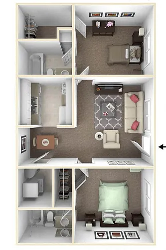 Floor plan Williamsburg
