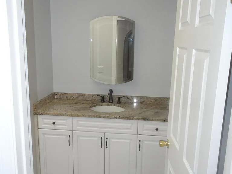 guest bathroom entrance