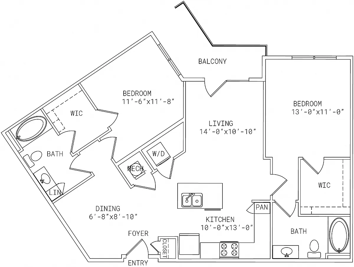 Floor plan 2-B9