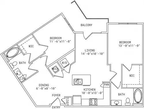 Floor plan 2-B9