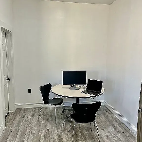 Small office area or breakfast nook off kitchen