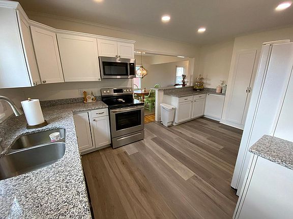 Kitchen from back door