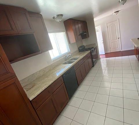 View from kitchen ton front entrance