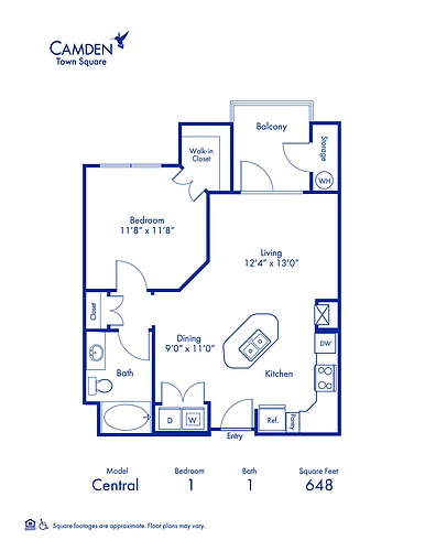 Floor plan Central