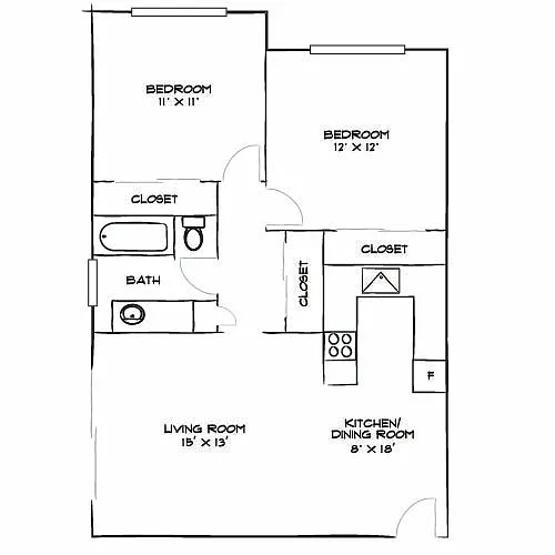 Floor plan Design 2B10