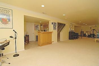 Finished walk out basement