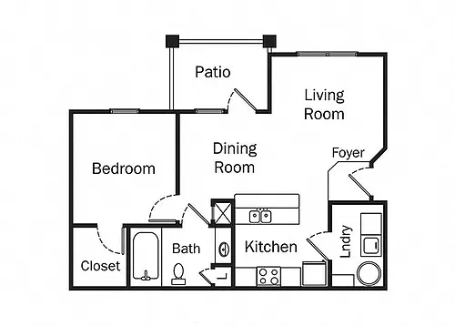 Floor plan Bridgeston