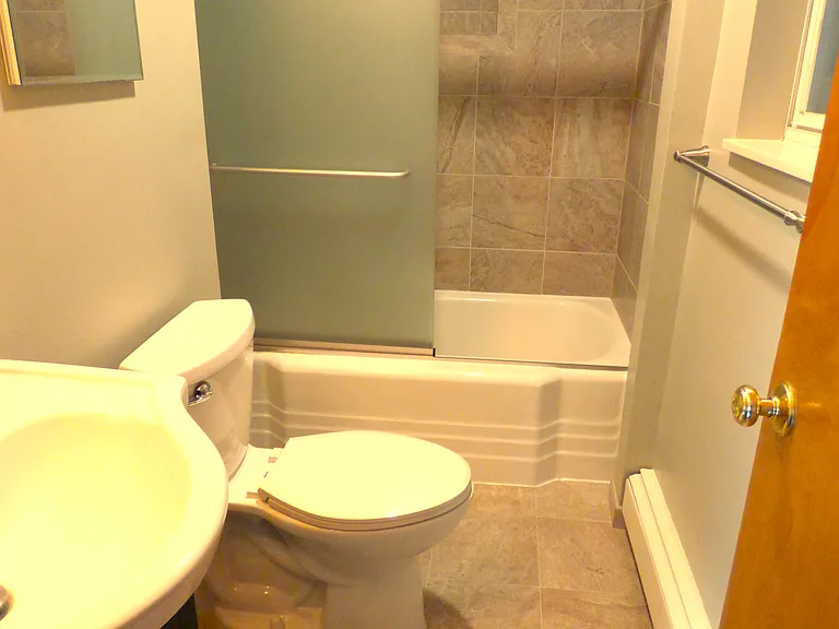 Renovated bathroom